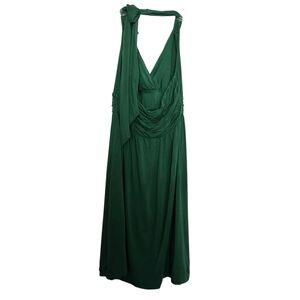 Soma Elegant Backless Green Dress